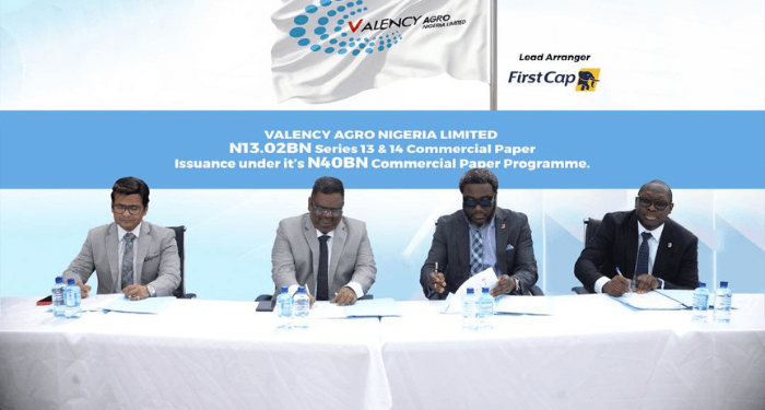 Valency Agro Raises N13 Billion as Investors Back Expansion in Nigeria’s Agricultural Value Chain