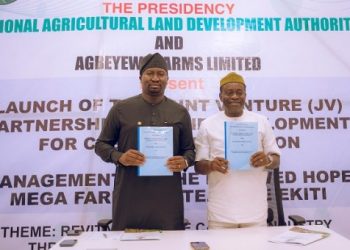 NALDA Partners Agbeyewa Farms to Boost Cassava Production, Launch Renewed Hope Mega Farm Estate in Ekiti
