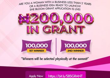 Call for Applications: SHE Blooms Grant 2025 for Women Entrepreneurs (₦200,000 Grant)