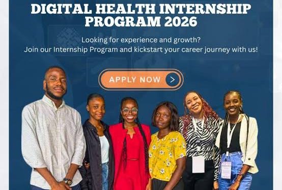 Call For Applications: Digital Health Africa Internship Program 2026 — Remote 6-Month Opportunity for Young Africans