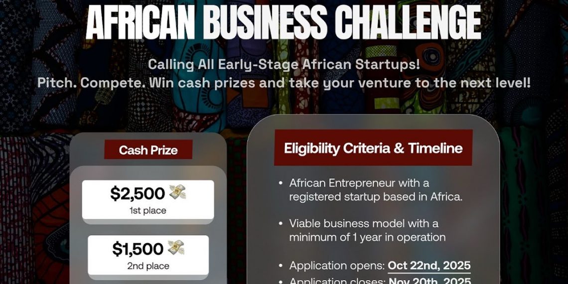 Call For Applications: Kelly African Business Challenge for Entrepreneurs in Africa (Up to US$5000 Prize funding)