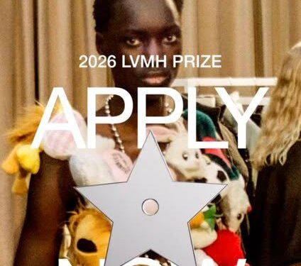 Call for Applications: LVMH Prize for Young Fashion Designers ( Up To 400,000 Euro)