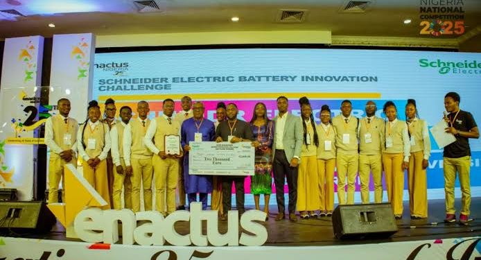 Schneider Electric, Enactus Empower Youth Initiative Unveils Winners of 2025 Battery Innovation Challenge