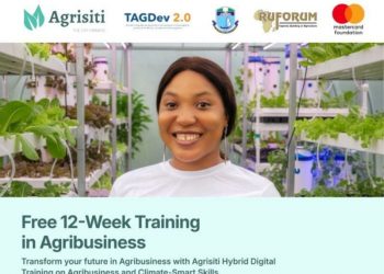 Call For Applications : Free 12-Week Hybrid Digital Training in Agribusiness and Climate-Smart Skills – Agrisiti & TAGDev 2.0 Program for Young Africans