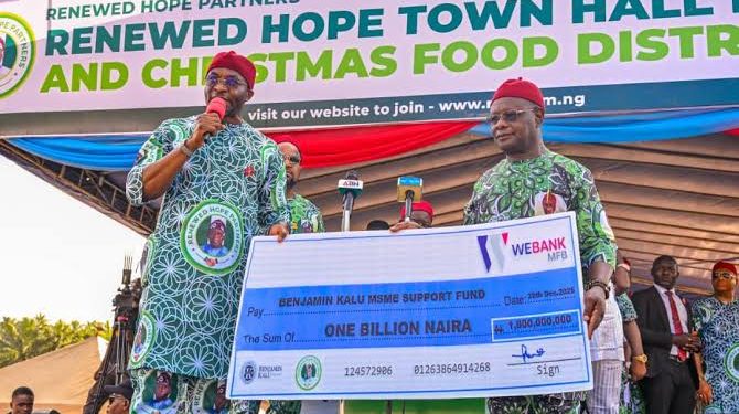 Abia State Approves 1Billion Empowerment Packages For 2000 SMEs