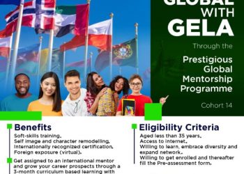 Call For Applications: GELA Prestigious Global Mentorship Program 2026 (Online Mentorship & Leadership Training for Young Entrepreneurs)