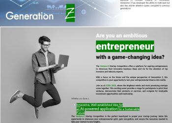 Call For Applications: Venture-Z Startup Competition (Cash prize + Mentorship + Networking For Gen Z Entrepreneurs)