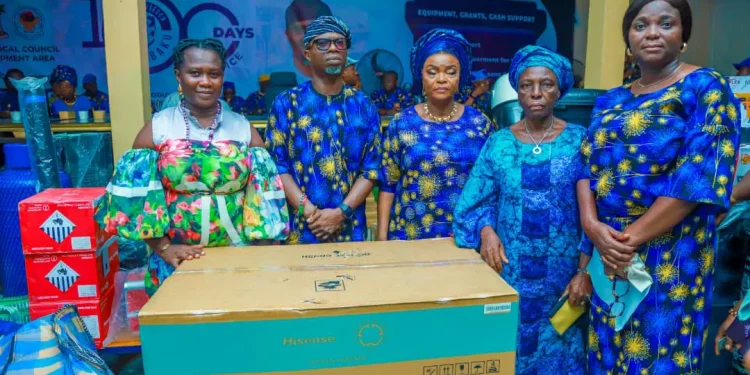 Ojudu LCDA Chairman Empowers Residents with Business Tools to Boost Local Entrepreneurship