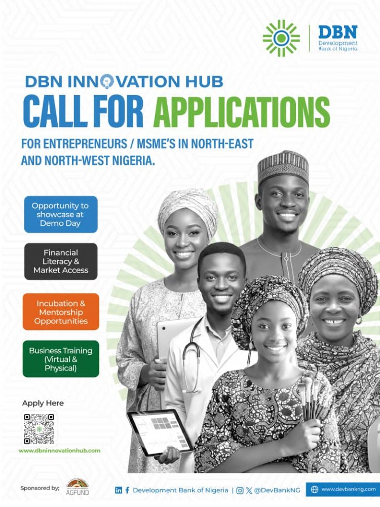 Call for Applications: DBN Innovation Hub Support Program for MSMEs in North West & North East Nigeria