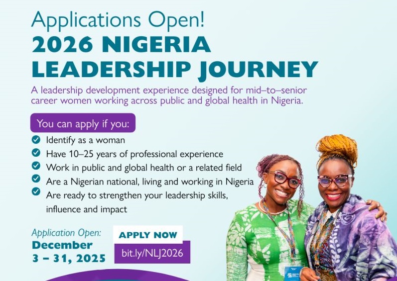 Call For Applications: WomenLift Health x WILAN Nigeria Leadership 2026 (Fully Funded 12-Month Program)