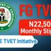 FG Begins Payment of ₦22,500 Monthly Stipend to TVET Trainees Across Nigeria