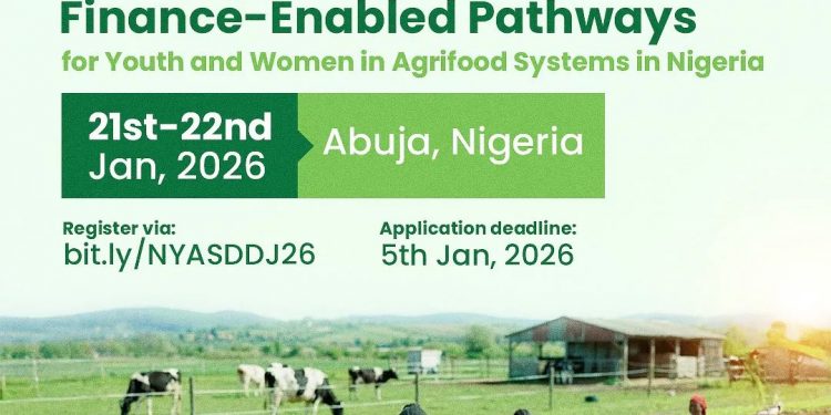 Call for Applications: National Youth Agribusiness Strategy (NYAS) Domestication Dialogue
