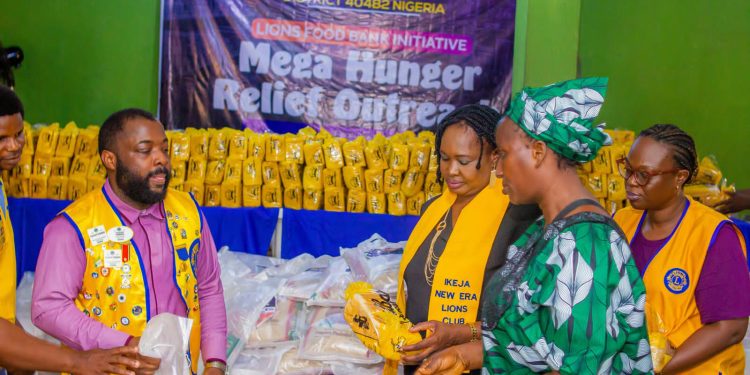 Club Launches Hunger Relief Initiative Empowering Over 500 Vulnerable People in Lagos