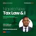 Call for Registration:  Nigeria New Tax Law & I ( Live virtual session on Understanding Nigeria’s New Tax Law)
