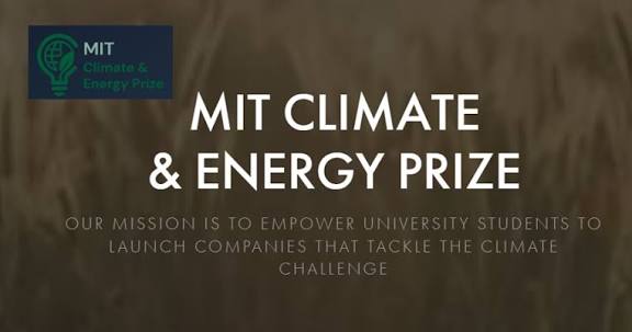 Call for Applications: MIT Climate and Energy Prize 2025–2026