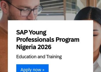 Call For Applications: SAP Young Professionals Program 2026