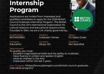 Call For Applications: British Council Internship Program For Nigerians 2026