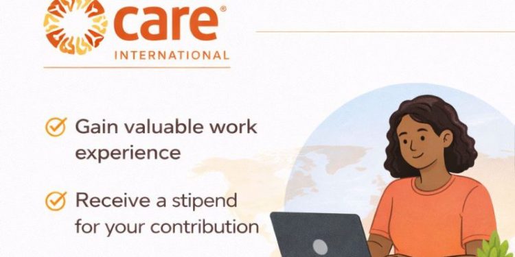 Call for Applications: CARE International Paid Remote Internship 2026