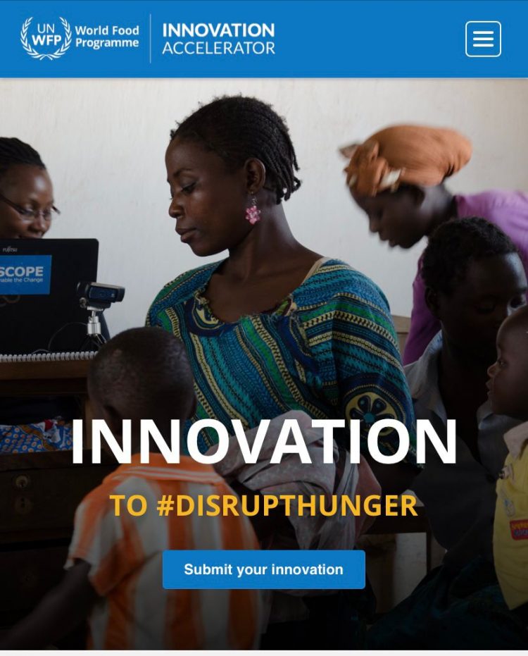 Call for Applications: World Food Programme Innovation Accelerator Equity-Free Funding (Up to US$100,00)