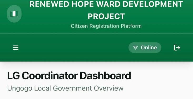 How to Apply for the 2026 Renewed Hope Ward Development Program: Step-by-Step Guide for Nigerians