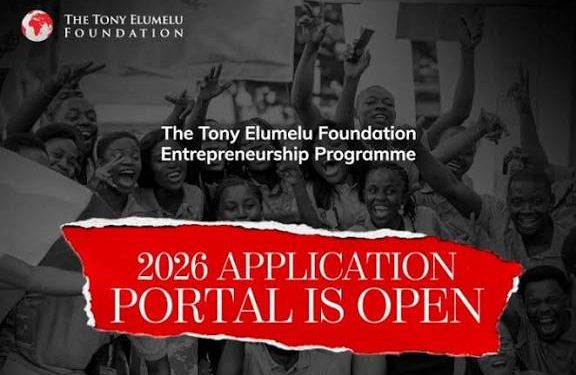 How to Apply for the Tony Elumelu Foundation Entrepreneurship Grant 2026 (Step-by-Step Guide)